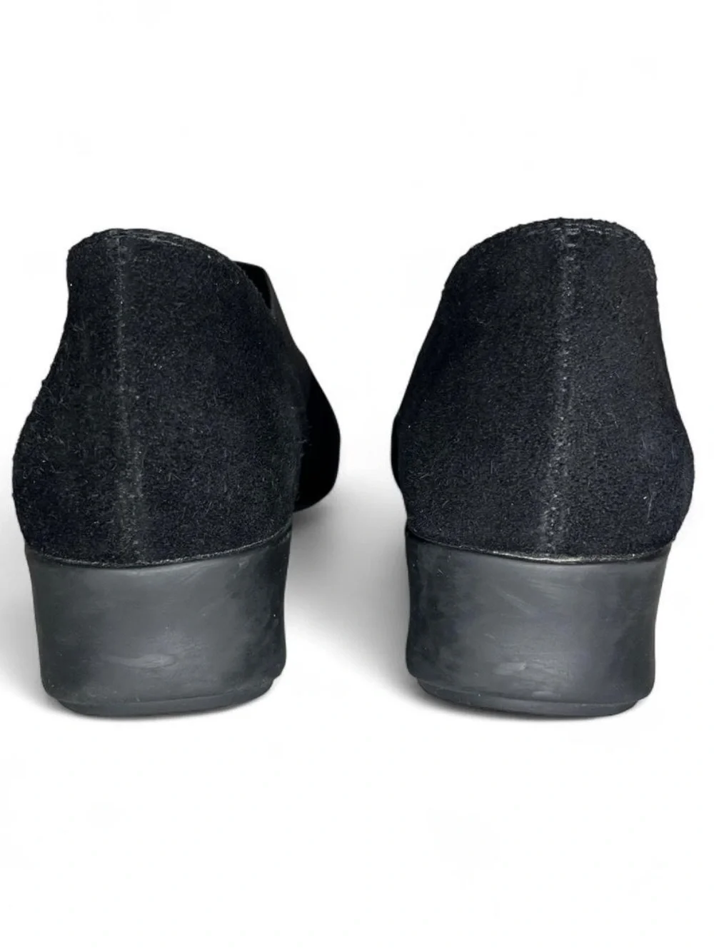 Remonte Wedge Loafers Slip On Comfort Black Shoes Women Size 9 EU 40